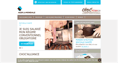 Desktop Screenshot of chocalliance.fr
